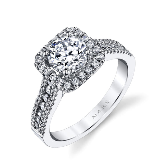 Ladies Princess Engagement Ring 25126