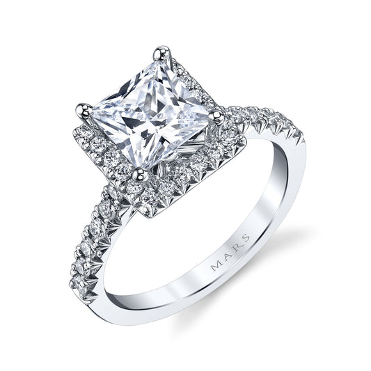Ladies Princess Engagement Ring 26486