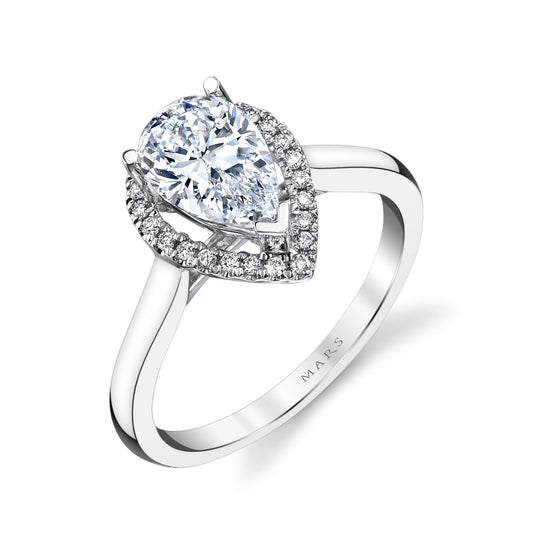 Ladies Princess Engagement Ring 26499