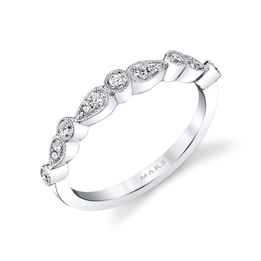Ladies Round Engagement Ring 27130B