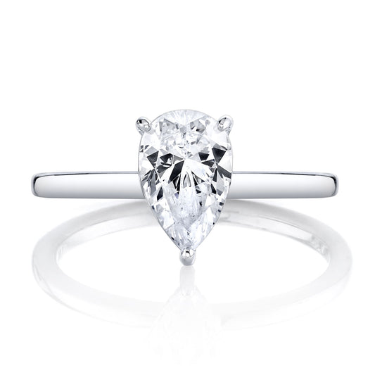 Ladies Round Engagement Ring 27553PS