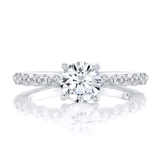 Ladies Oval Engagement Ring 27556RD