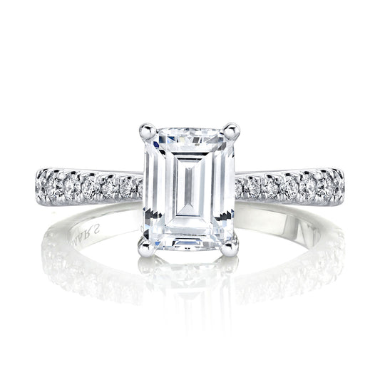 Ladies Pear Engagement Ring 27557EM