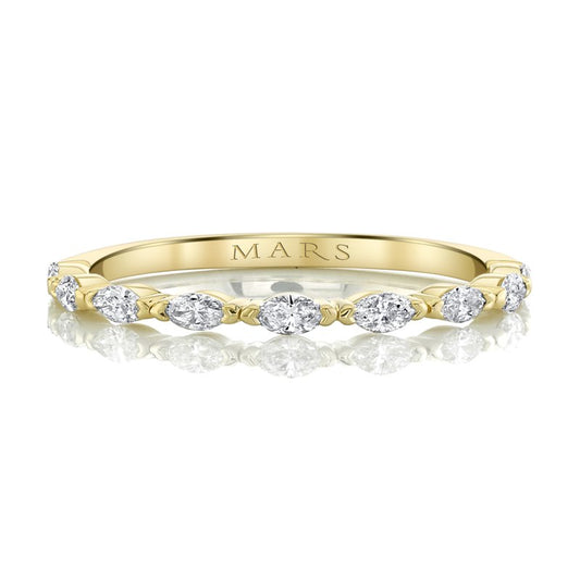 Ladies Marquise Wedding Band 27559