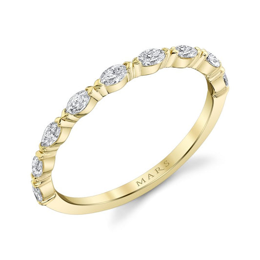 Ladies Marquise Wedding Band 27559