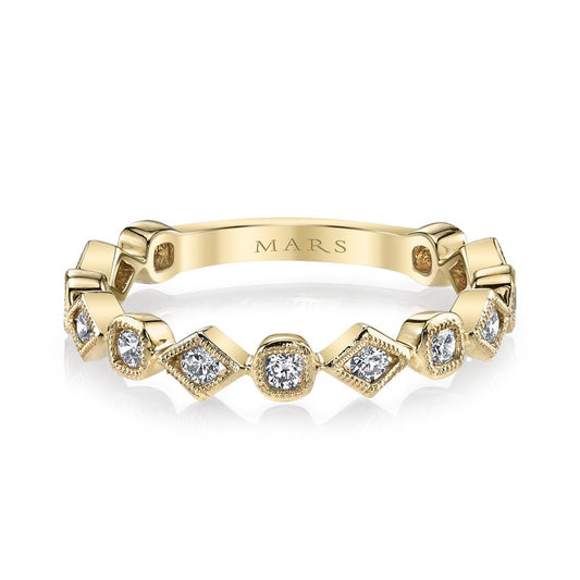 Ladies Round Engagement Ring 27217