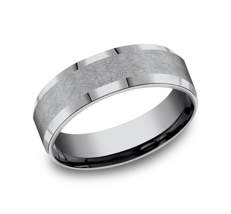 7mm Wedding Band Ring CF67417GTA