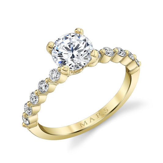 Ladies Princess Engagement Ring 27556PS