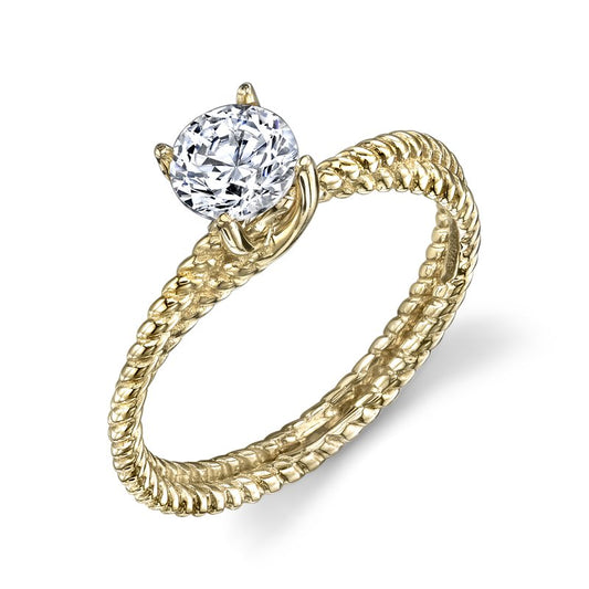 Ladies Round Engagement Ring 26521