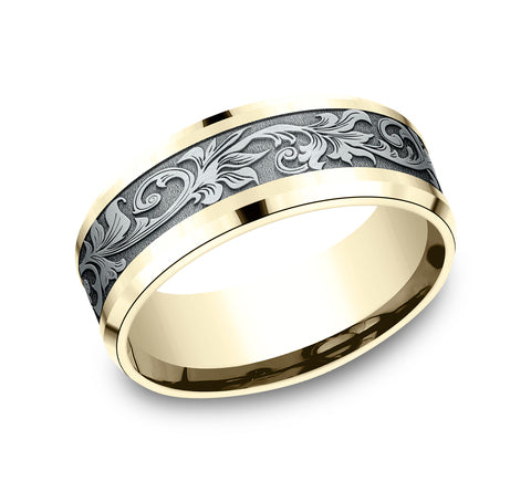 8mm Wedding Band Ring CF808391