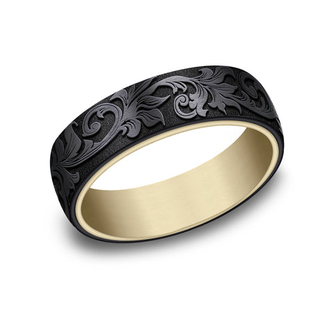 6.5mm Wedding Band Ring RIRCF9465391BKT