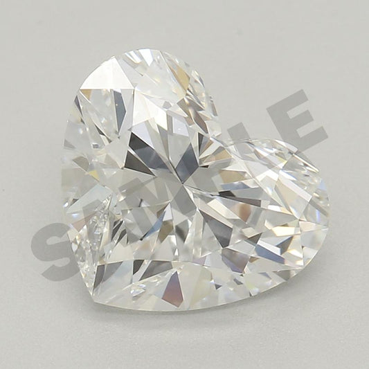 1.07 Carat Heart IGI Labgrown Diamond,