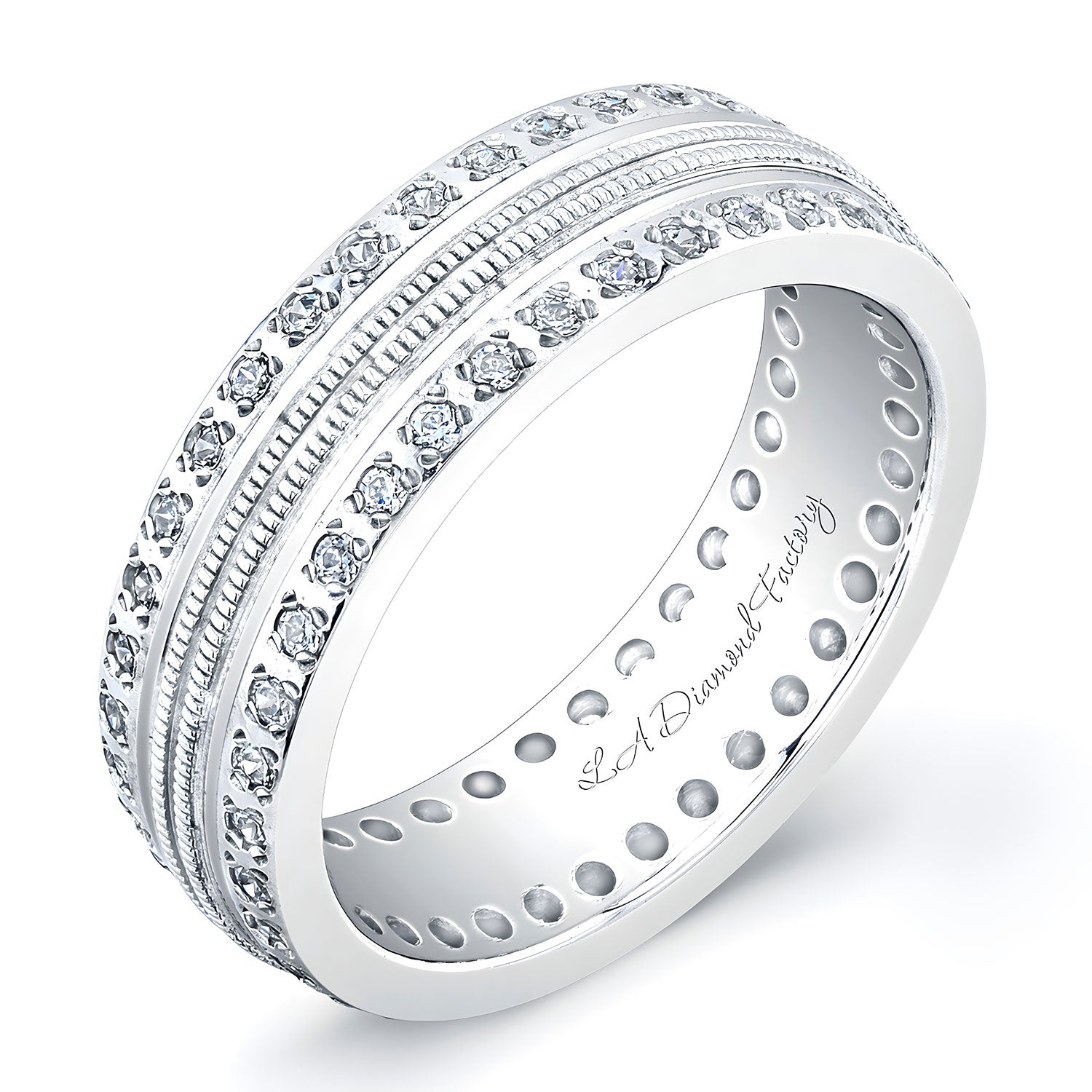 8mm Double Eternity Men's
Diamond Wedding Band – Los Angeles Diamond 8mm Double Eternity Men's Diamond Wedding Band – Los Angeles Diamond