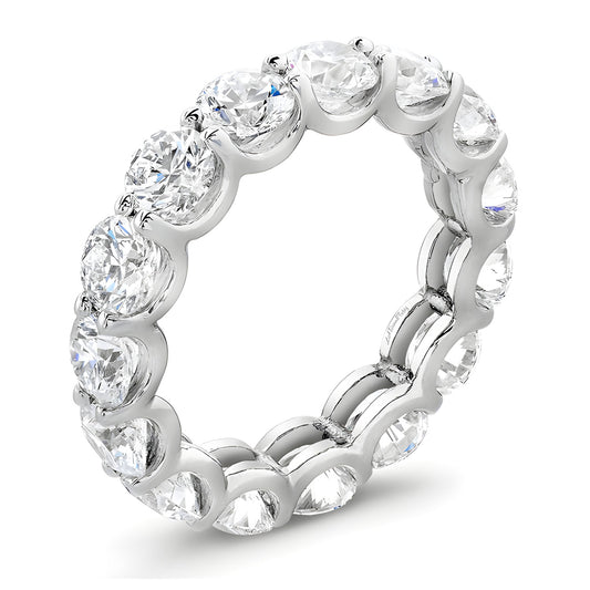Diamond Eternity Wedding Band (6.35ctw) U-Prong