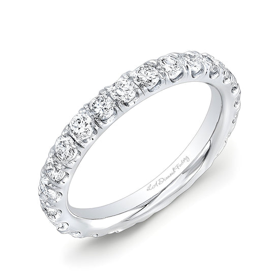 Scalloped Pave Diamond Wedding Band (1/2 ctw)