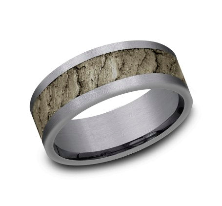 8mm Wedding Band Ring CF128626BZGTA