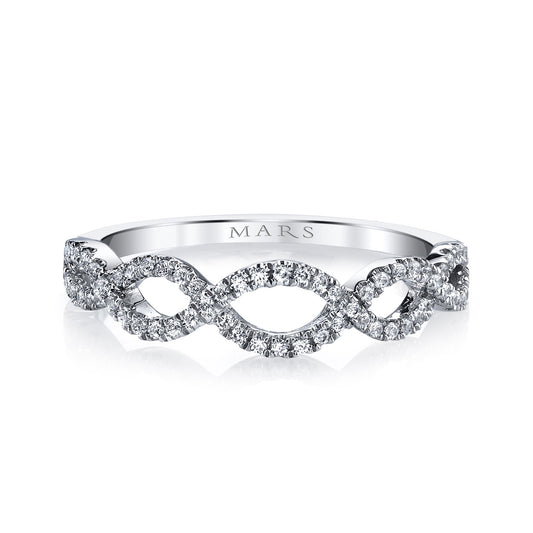 Ladies Round Engagement Ring 25162B