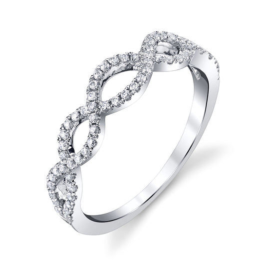Ladies Round Engagement Ring 25162B