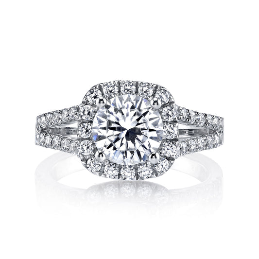 Ladies Round Engagement Ring 25563-R150