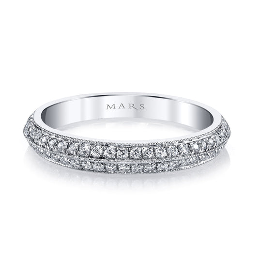 Ladies Round Engagement Ring 25917B