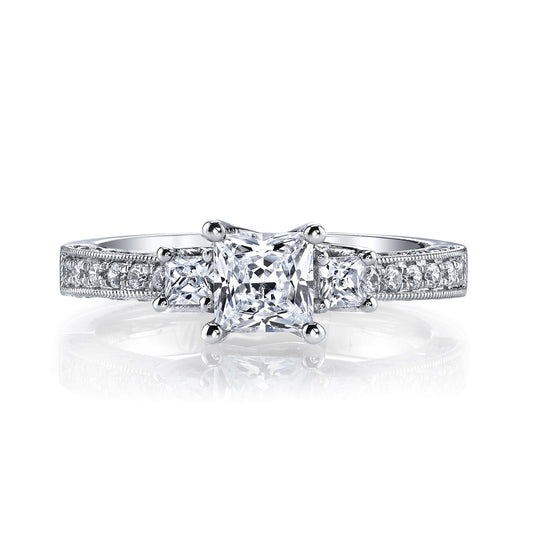 Ladies Princess Engagement Ring 25923