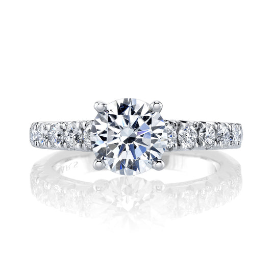 Ladies Round Engagement Ring 26089-R150