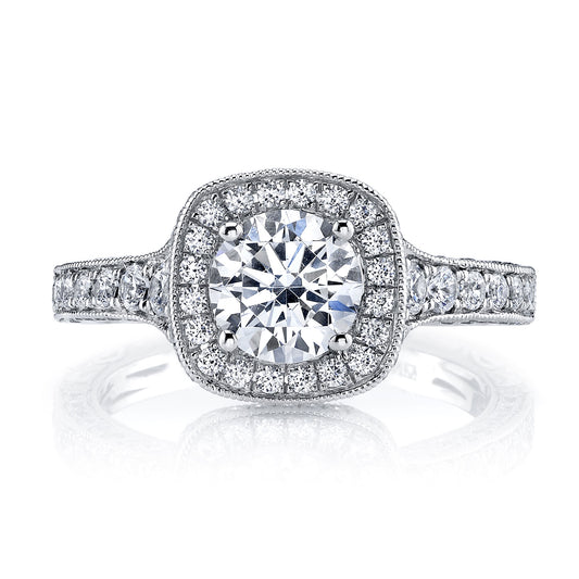 Ladies Cushion Engagement Ring 26169