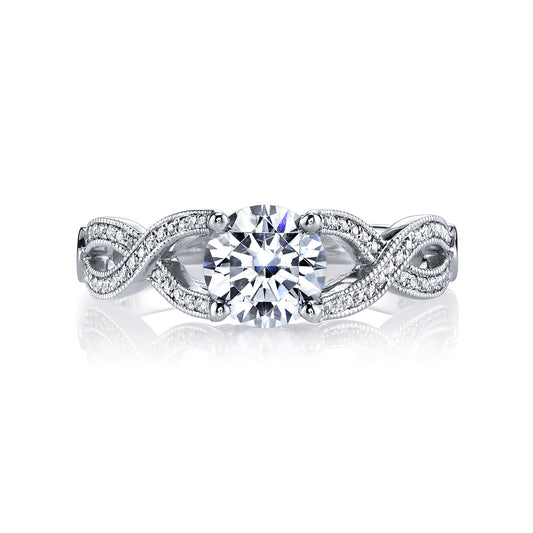 Ladies Round Wedding Band 26250