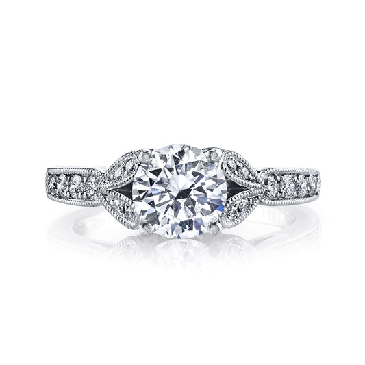 Ladies Round Engagement Ring 26700