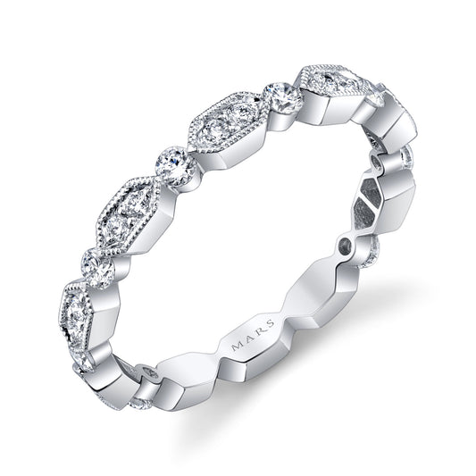 Ladies Round Engagement Ring 27214B