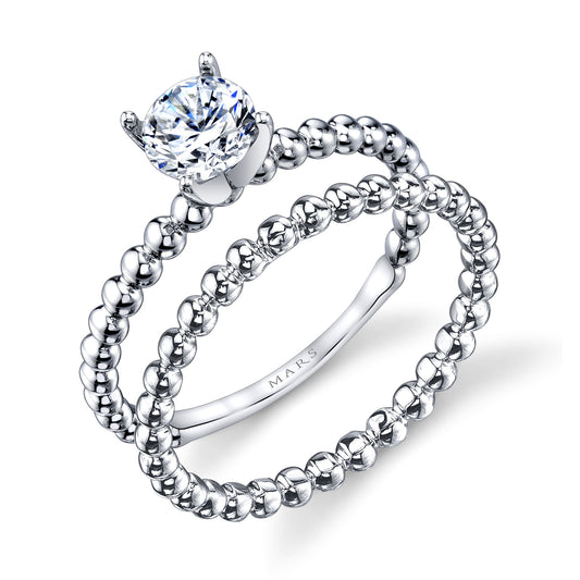 Ladies Oval Engagement Ring 27222B