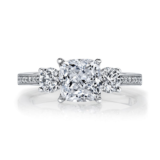 Ladies Radiant Engagement Ring 27381