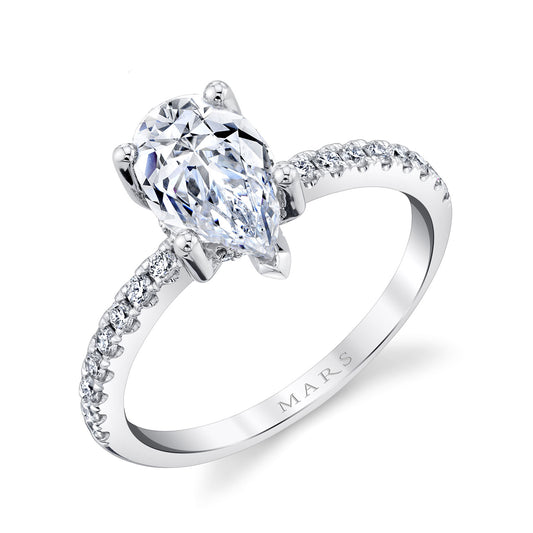 Ladies Pear Engagement Ring 27422-PS9X6
