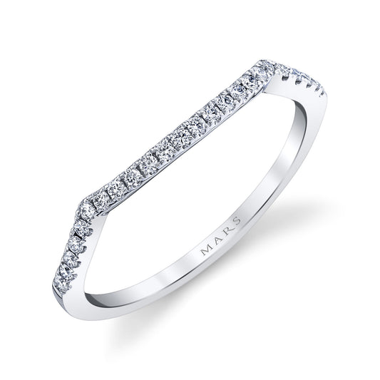 Ladies Round Engagement Ring 27495B