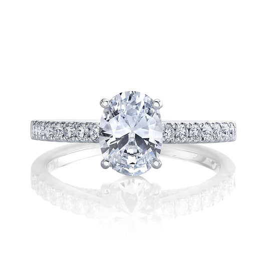 Ladies Miner Engagement Ring 27499