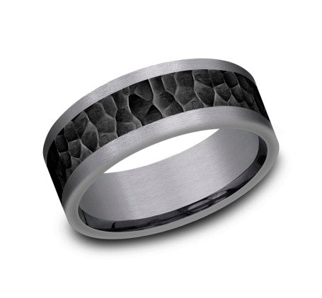 8mm Wedding Band Ring CF128753BKTGTA