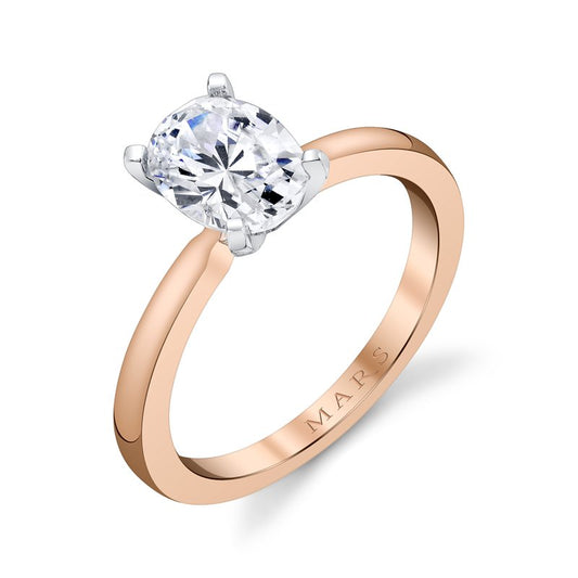 Ladies Oval Engagement Ring 14792