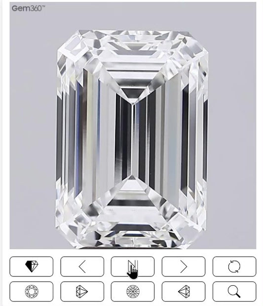 2.51 Carat Emerald IGI Labgrown Diamond,