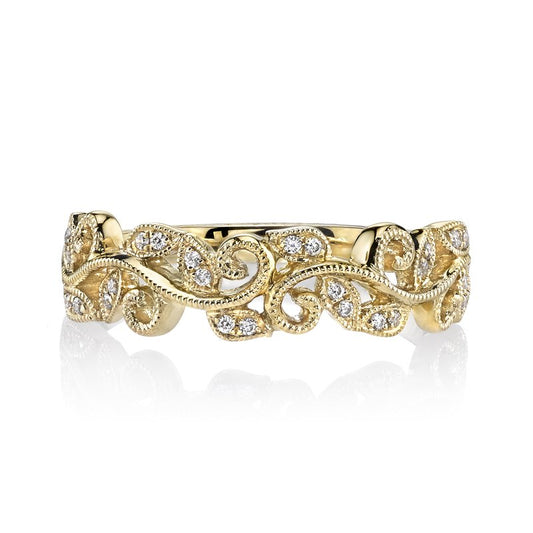 Ladies Round Wedding Band 26504
