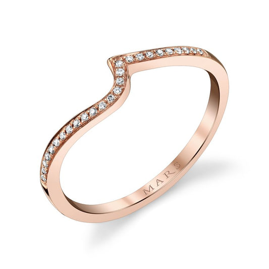 Ladies Round Engagement Ring 27129