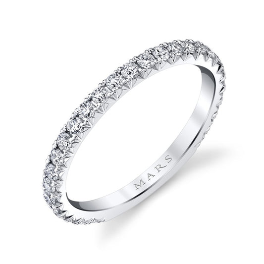 Ladies Round Wedding Band 27554OV