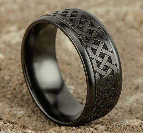 9mm Wedding Band Ring CF109361BKT