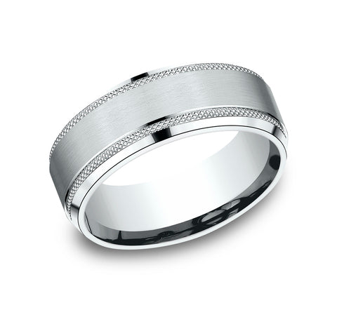 8mm Wedding Band Ring CF68321