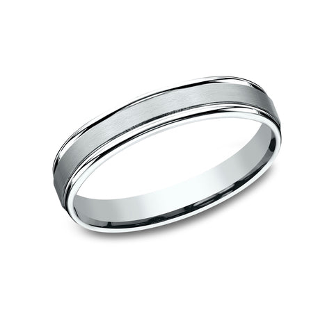 4.5mm Wedding Band Ring RECF7402S