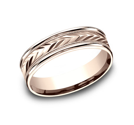 6mm Wedding Band Ring RECF7603