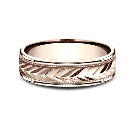 6mm Wedding Band Ring RECF7603