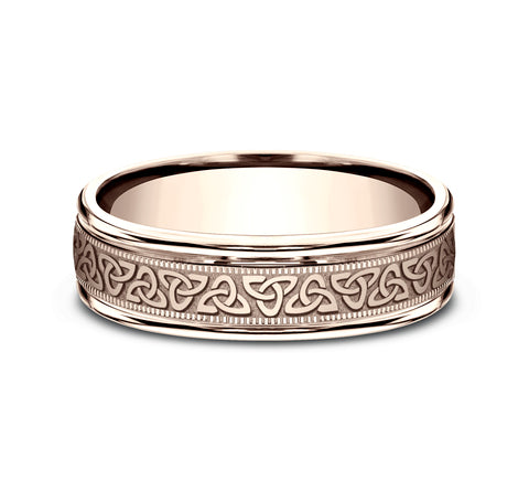 6mm Wedding Band Ring RECF846358