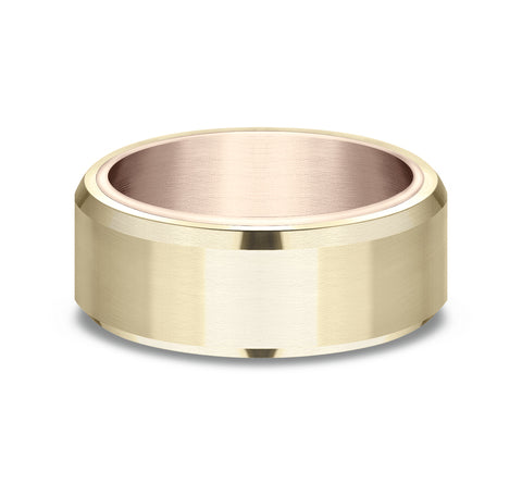 8mm Wedding Band Ring RIRCF858335 – Los Angeles Diamond Factory