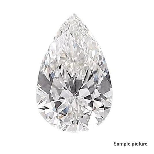 2.57 Carat Pear IGI Labgrown Diamond,
